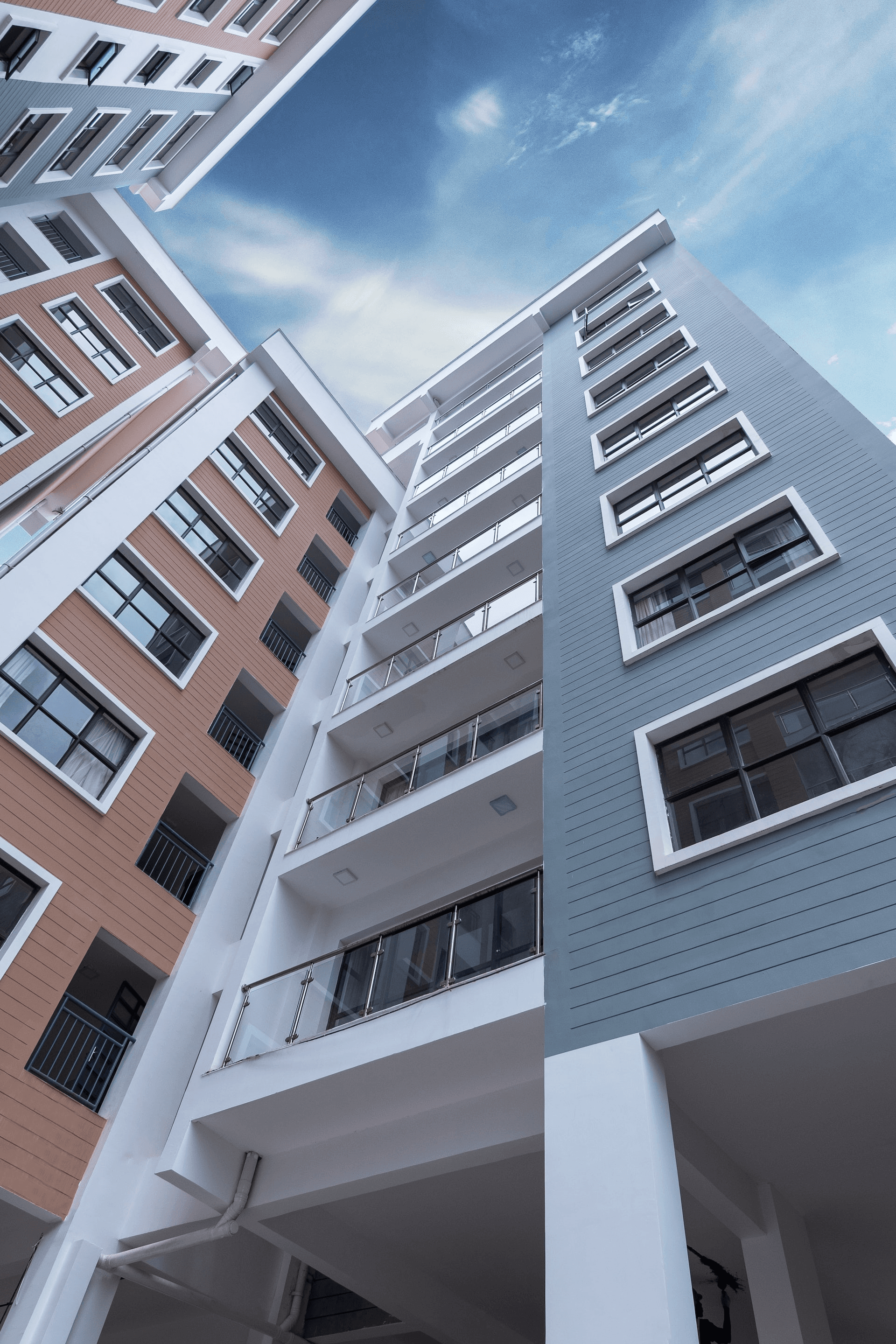 Modern building facade