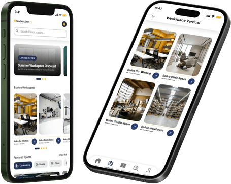 Bollco Mobile App Mockups